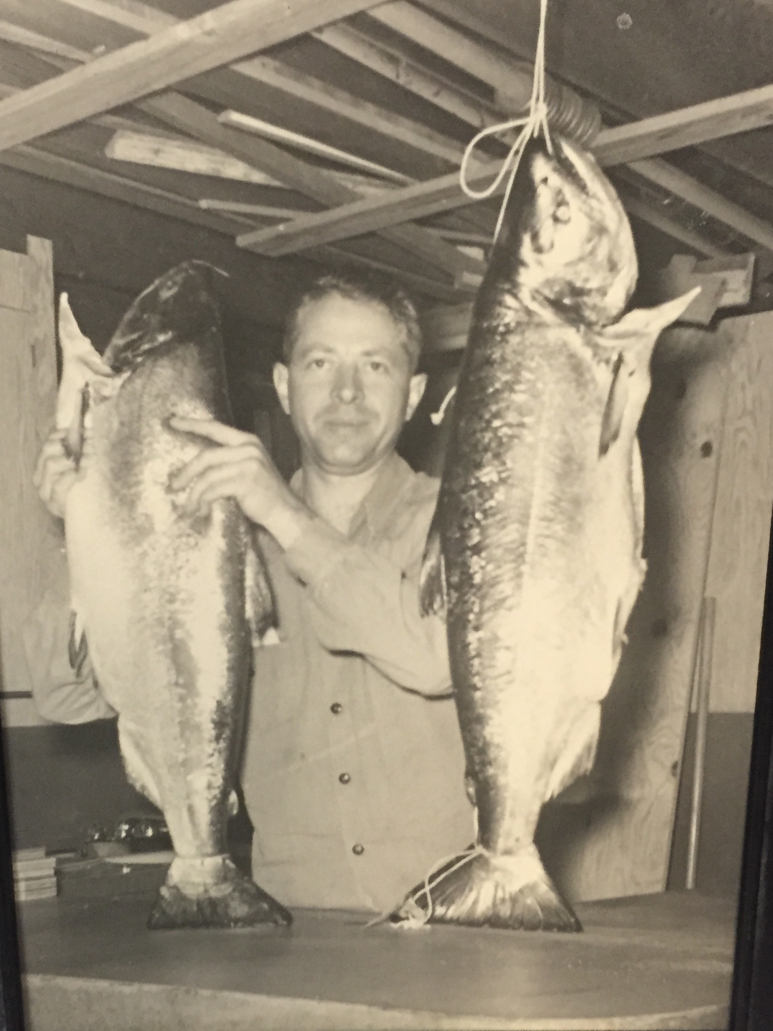 Grandpa with Fish • Lovin' Life with Littles