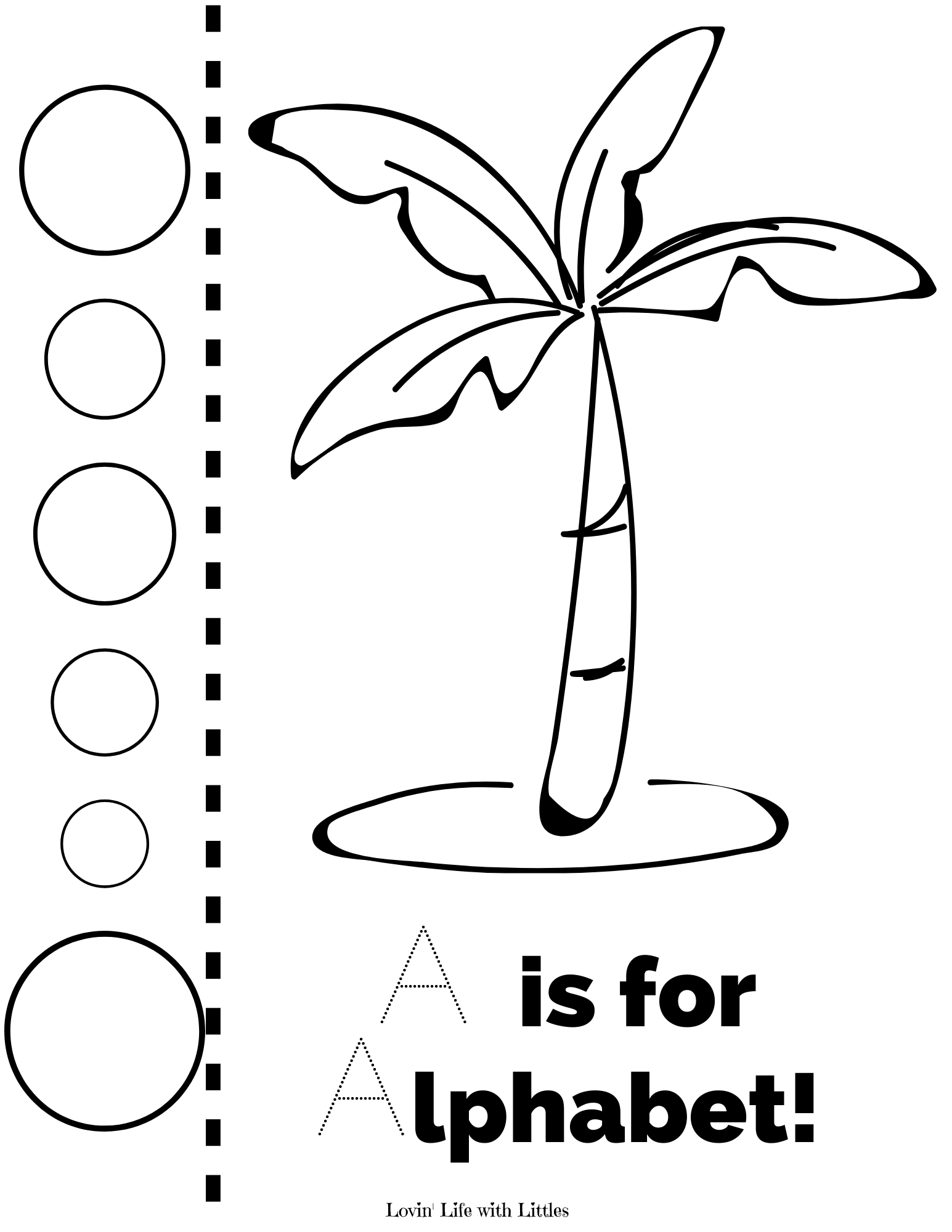 A-is-for-Alphabet-Coconut-Tree-Printable-from-Lovin-Life-with-Littles ...