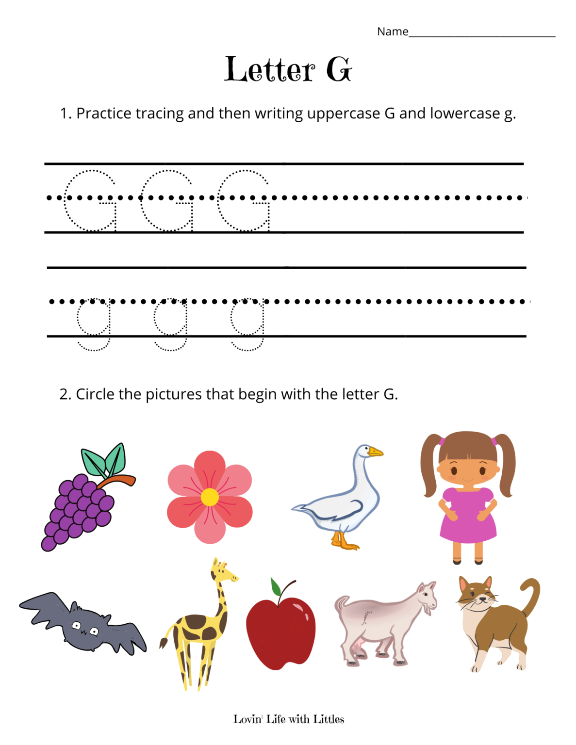 G Is For Googly Eyes Letter G Preschool Activities And Lesson Plan