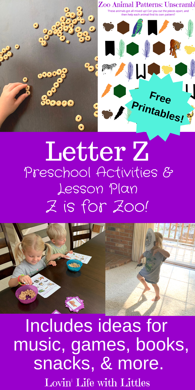 Letter-Z-Preschool-Activities-Pin • Lovin' Life with Littles