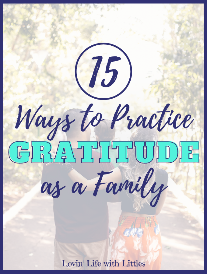 If you're looking for fun and simple ways to practice gratitude as a family, this is for you! The benefits of gratitude for families are far-reaching. These ideas can help bring those many benefits to your home. You'll find festive Thanksgiving activities about gratitude, as well as daily gratitude practices for the whole year. Click through for 15 simple ways to help kids practice gratitude, including easy print access to free printables, unique activities, and some timeless ideas. #gratitude #gratitudeforkids #activitiesaboutgratitude